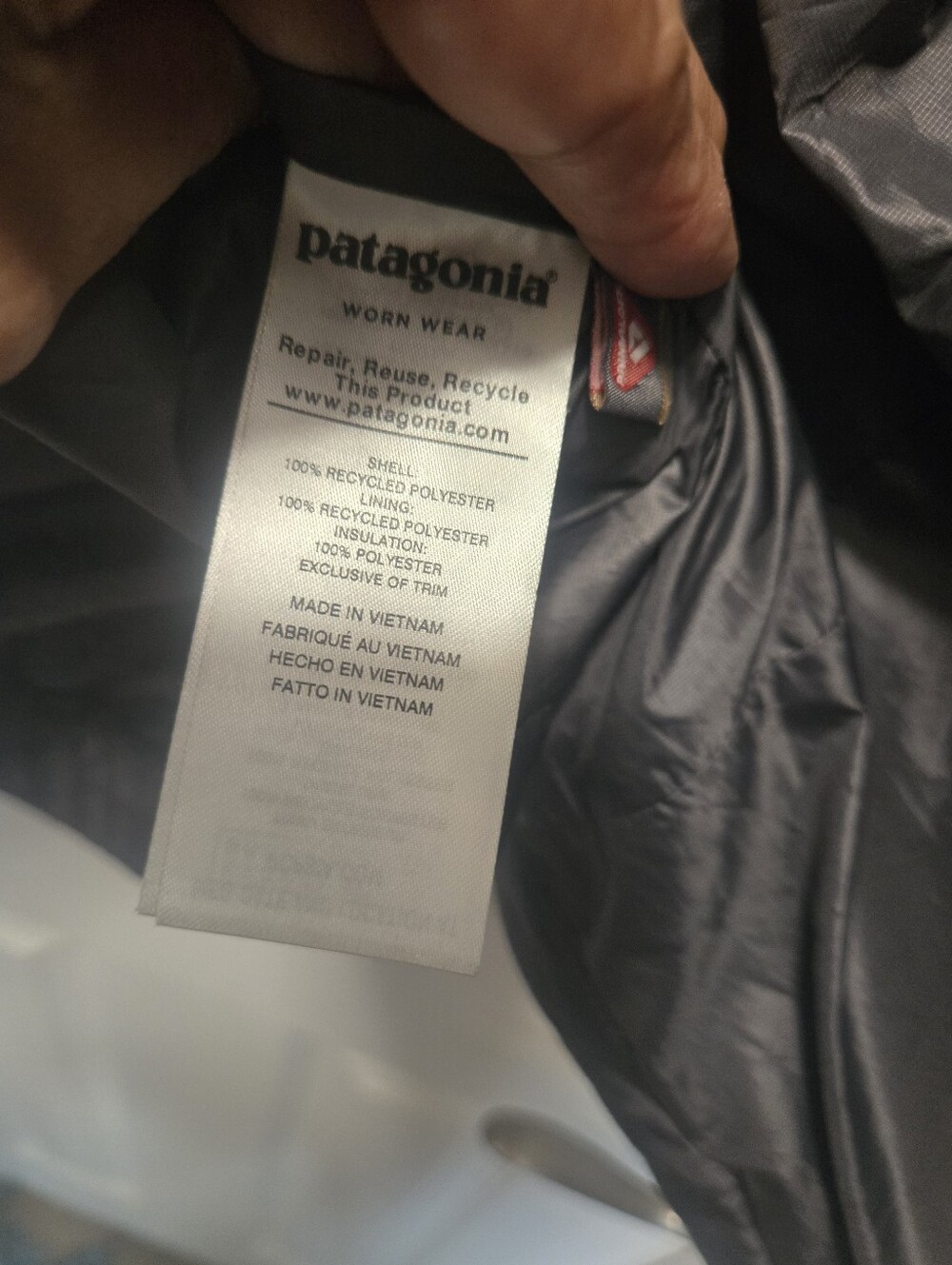 Patagonia Vest With Company Logo Size M - Picture 7 of 8